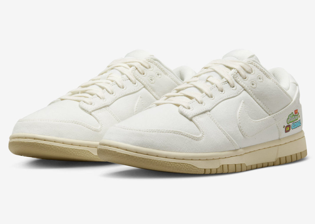 Nike,Dunk Low,WMNS,The Future  重现老鞋质感！全新「帆布」Dunk 有内味儿了！