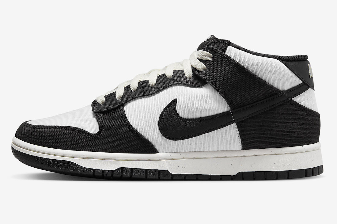 DV0830-102,Dunk Mid,Dunk,Nike DV0830-102 「熊猫 Dunk」居然出新版本了！还是那个熊猫模样，但是…