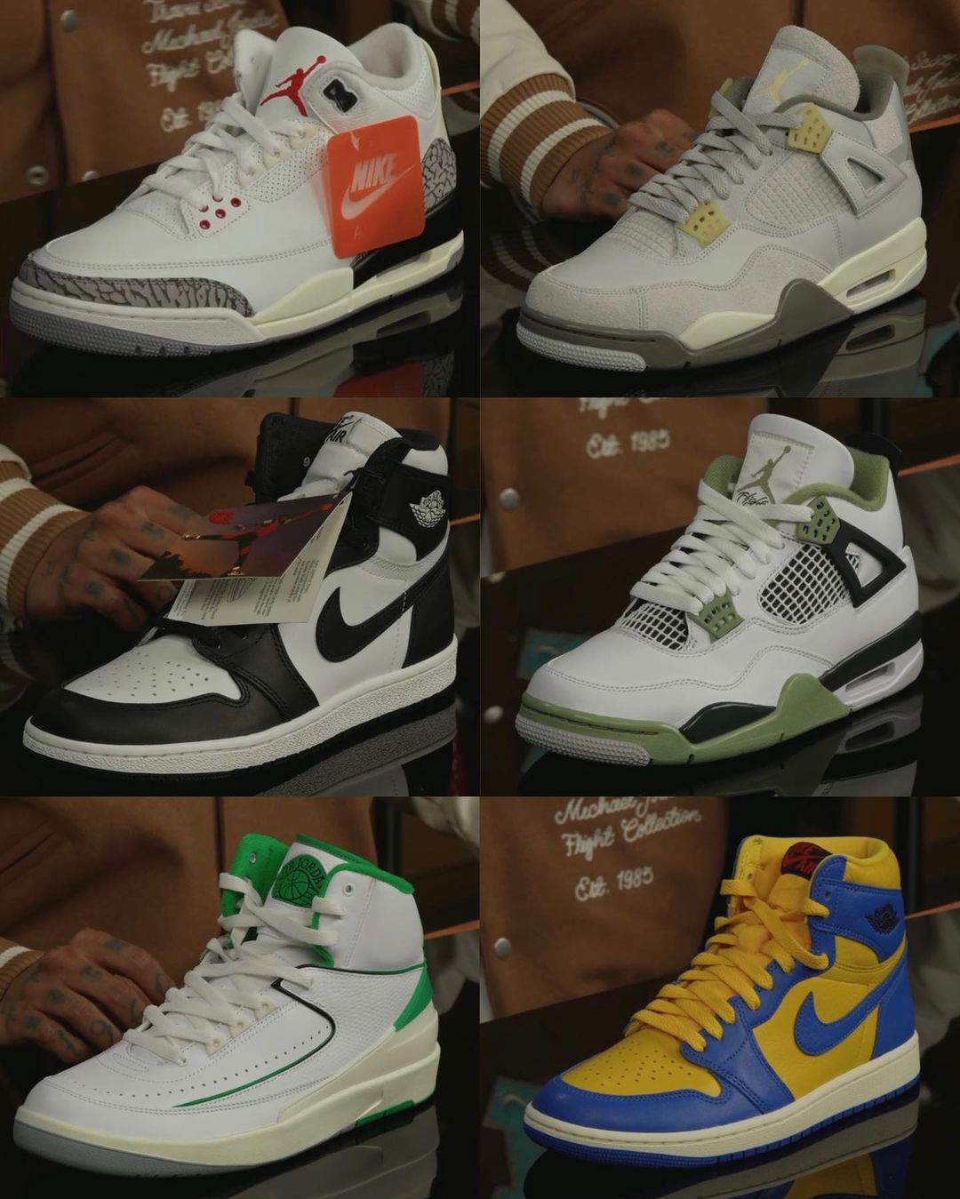 AQ9129-103,AJ4,Air Jordan 4,AJ  2023 年春季 AJ 新品突发曝光！这 12 双哪双你必入？