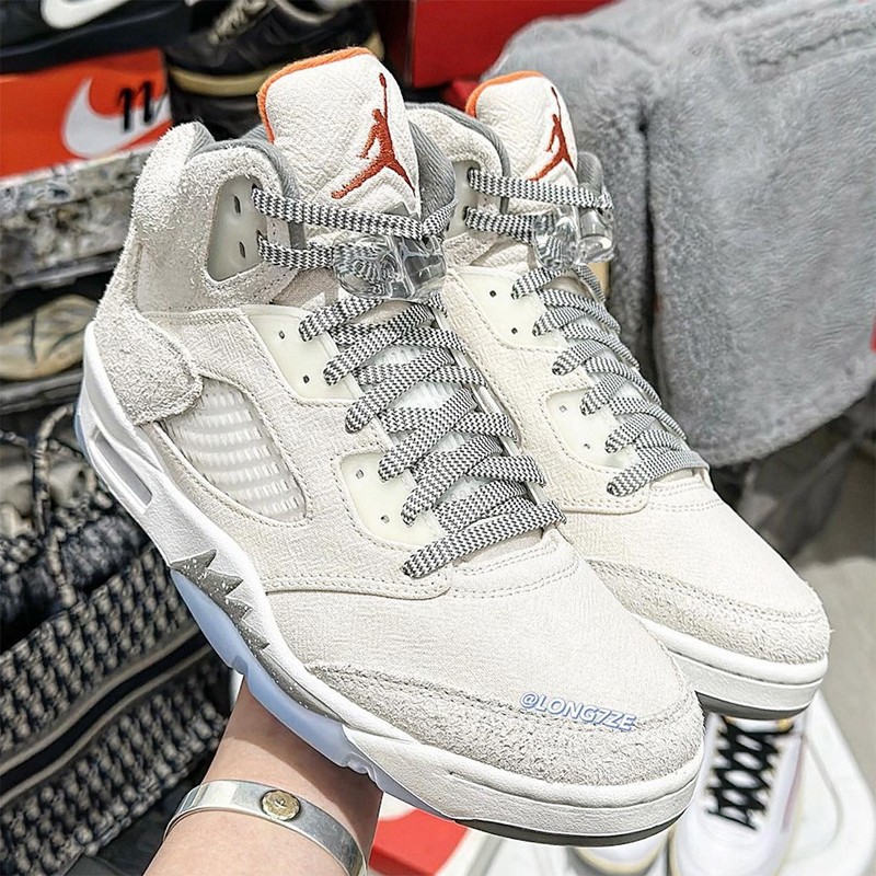 AJ,AJ5,Air Jordan 5 SE Craft  质感不输 DJ Khaled 联名！全新 AJ5 实物曝光！