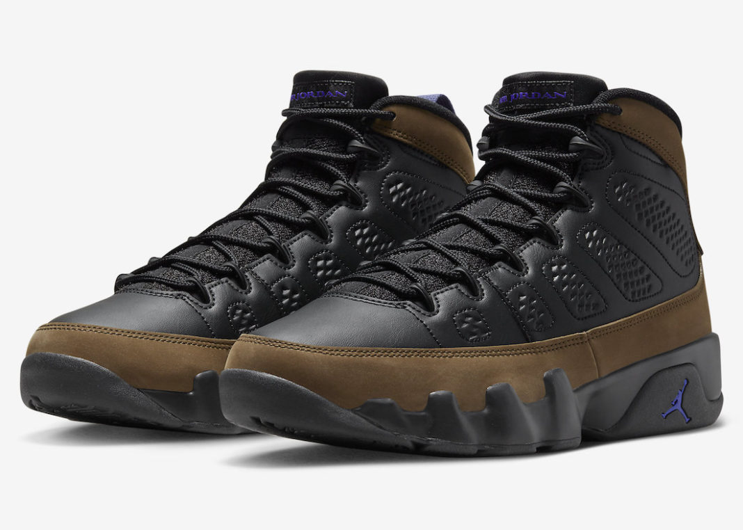AJ9,Air Jordan 9,Light Olive,C  后跟刺绣有点帅！全新 AJ9 完整官图来了！