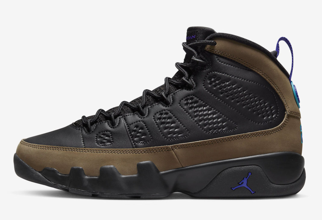 AJ9,Air Jordan 9,Light Olive,C  后跟刺绣有点帅！全新 AJ9 完整官图来了！