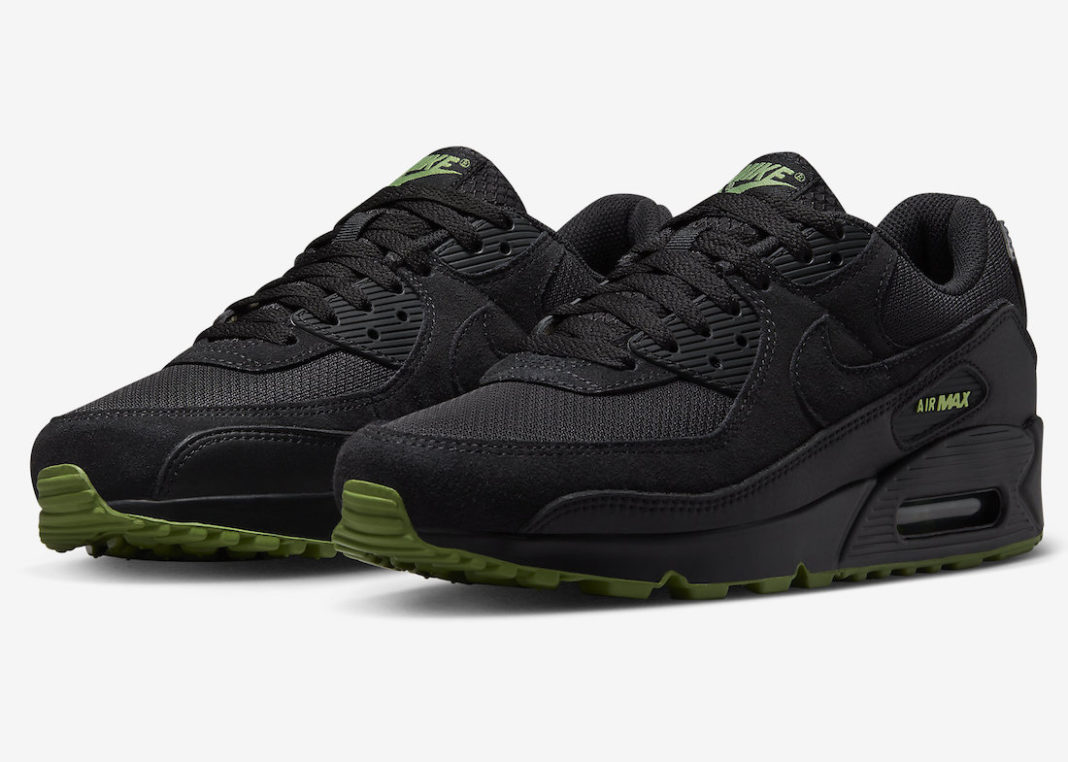 Nike,Air Max 90,Black Chloroph  「黑武士」又来了！全新 Air Max 90 官图曝光！