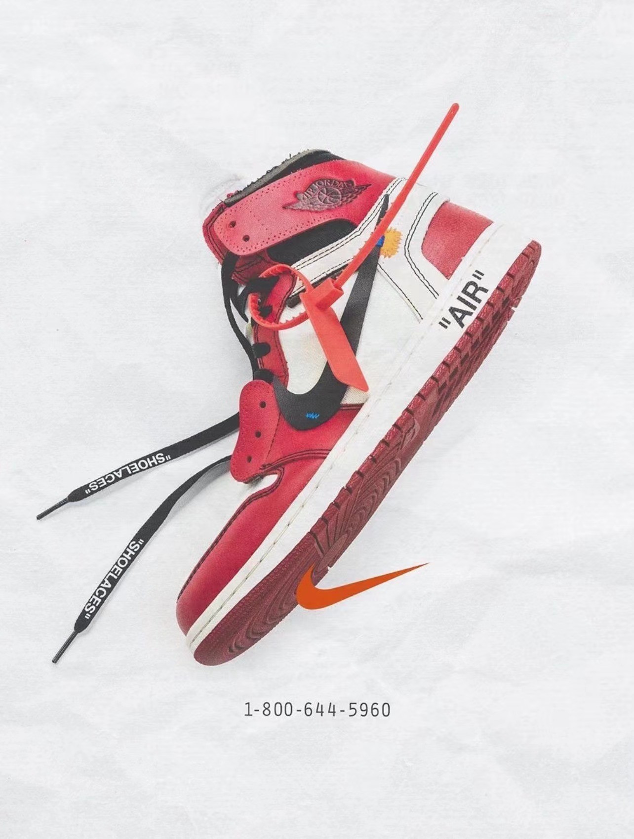 OFF-WHITE,Jordan Brand,Air Jor  传闻 OW x AJ 即将绝版？网友：先把「白黄」AJ1 发了！