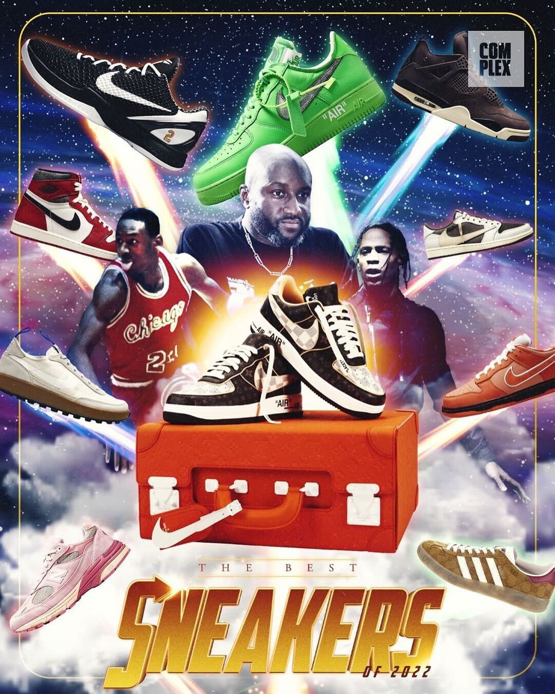 COMPLEX,New Balance,GUCCI,Air  COMPLEX 年度 10 大球鞋榜单！Gucci 联名沦为末位，第一还得是它！