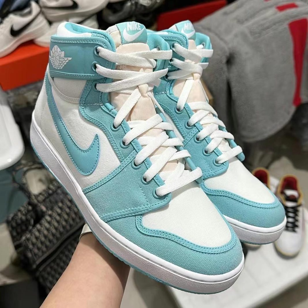 AJ1,Air Jordan 1 KO,Bleached A  难以抗拒的 Tiffany 配色！全新 AJ1 颜值够高！