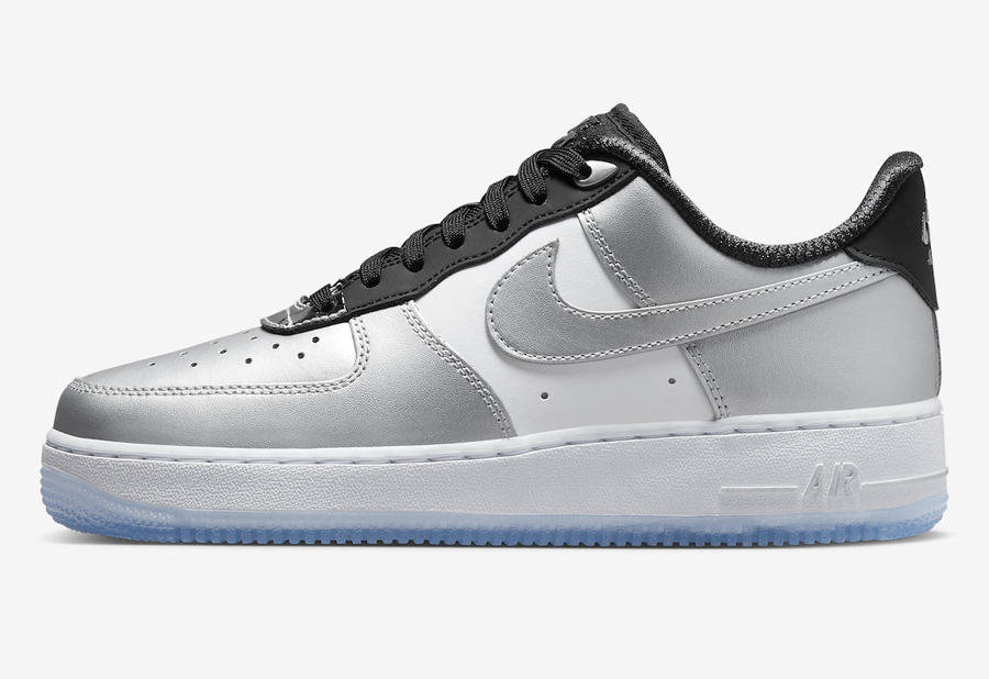 Nike,Air Force 1 '07 SE,Chrome  满满科技感！全新造型 AF1 官图曝光！