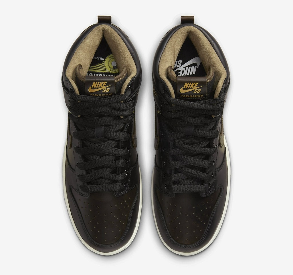 SB Dunk High,Nike,Pawnshop  今年第一双「联名 Dunk」正式发售！隐藏玩法曝光！