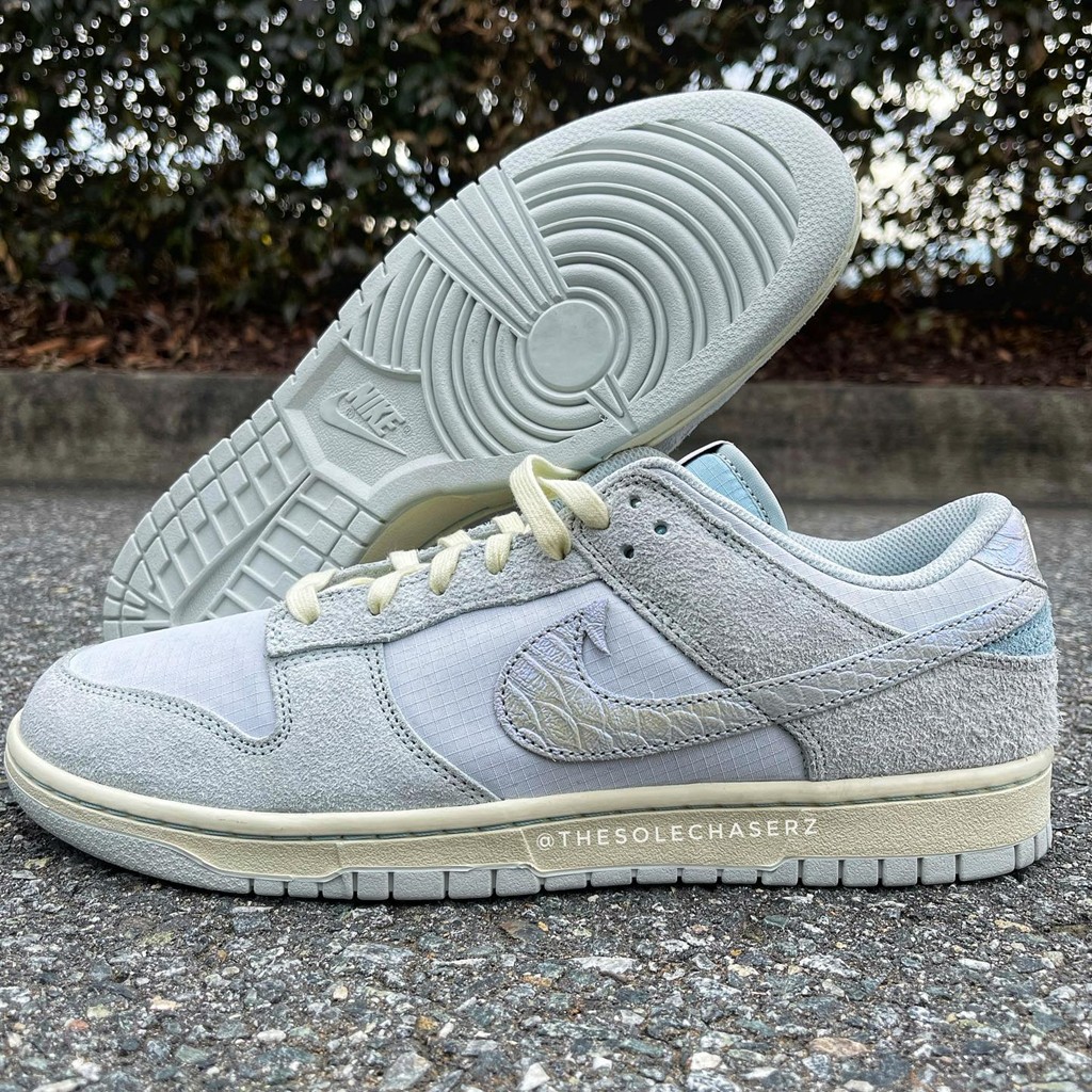 Nike,Dunk Low,Fishing  又一双高颜值配色！「钓鱼」Dunk 实物太种草！
