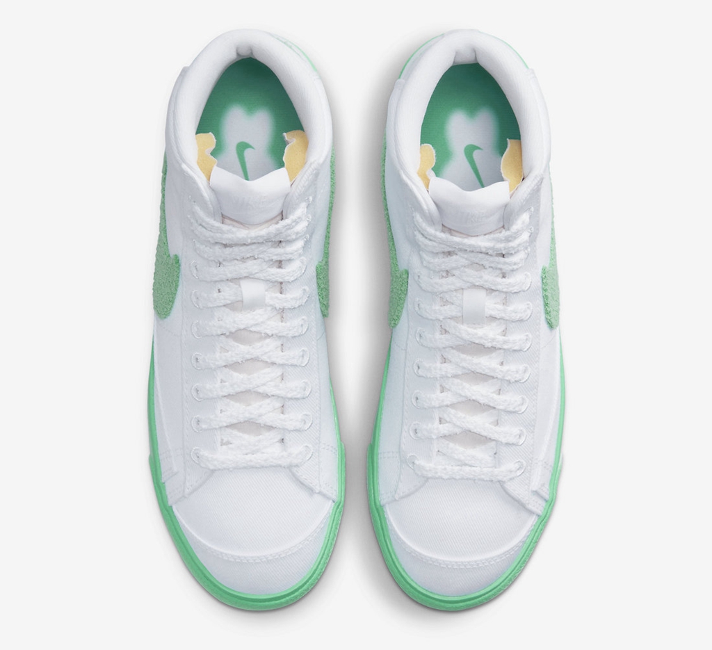 Nike,Blazer Mid,FJ4547-100  春季必入 +1！新配色 Blazer 刚刚曝光！