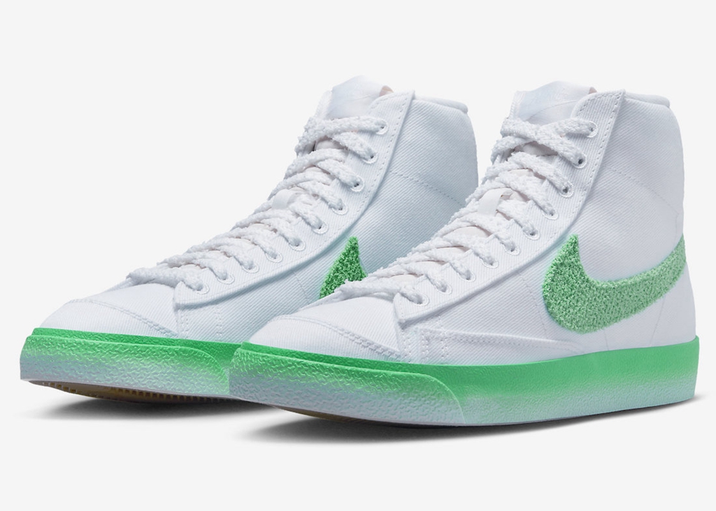 Nike,Blazer Mid,FJ4547-100  春季必入 +1！新配色 Blazer 刚刚曝光！