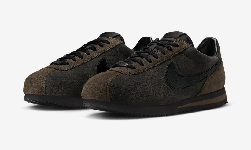 Nike,Cortez 23,Velvet Brown,FJ  天价联名同款配色！这双 Nike Cortez 质感太加分！