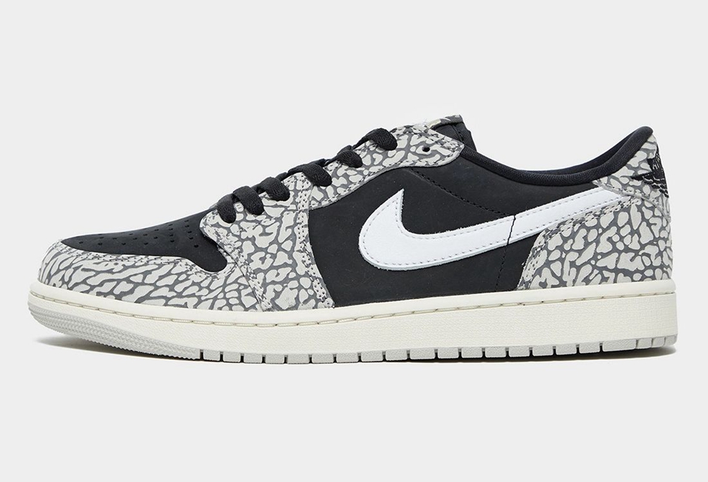 Air Jordan 1 Low OG,Black Ceme  又一双「黑水泥 AJ」要来了！这次的鞋型是 …