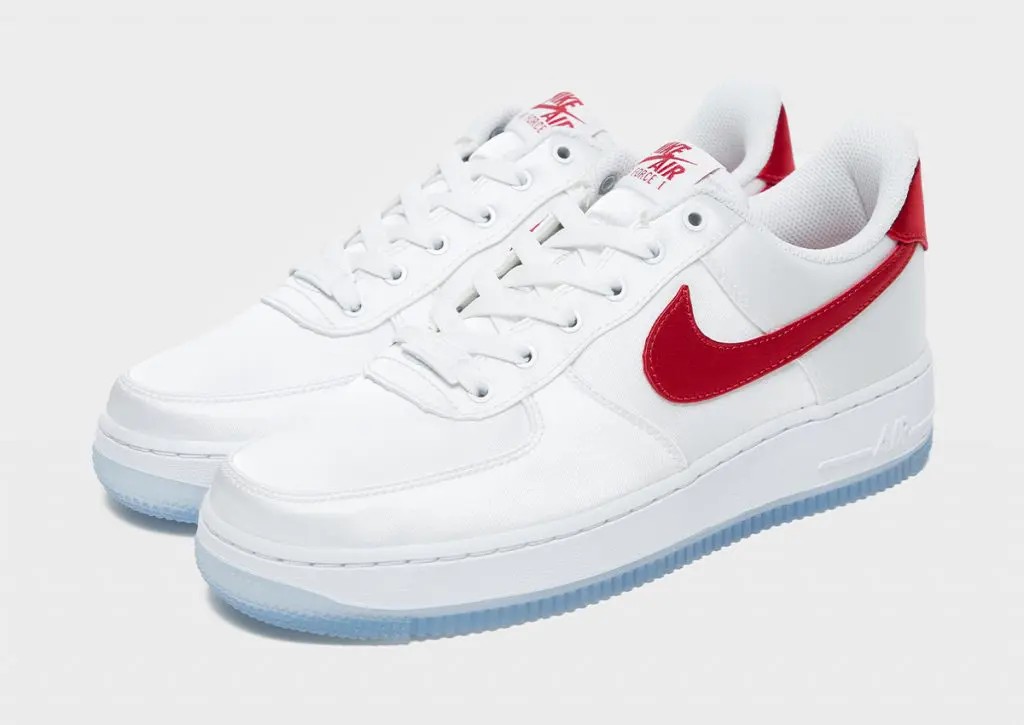 Nike,Air Force 1 Low   诱人果冻底 + 丝绸！新配色 AF1 有点好看！