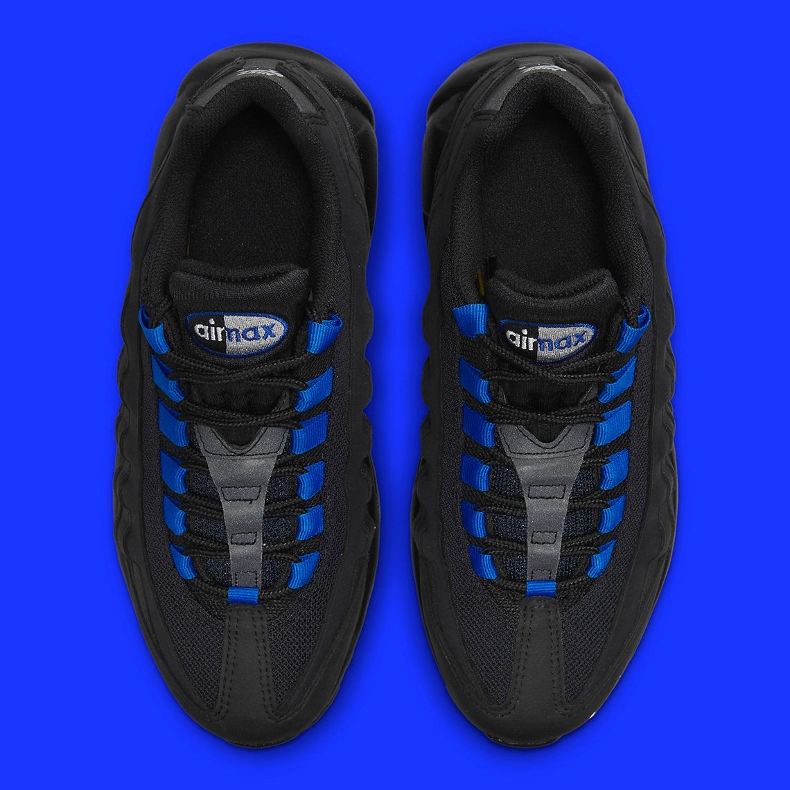 Nike,Air Max 95,Royal Blue,FN3  低调小黑鞋！全新配色 Air Max 95 有点酷！