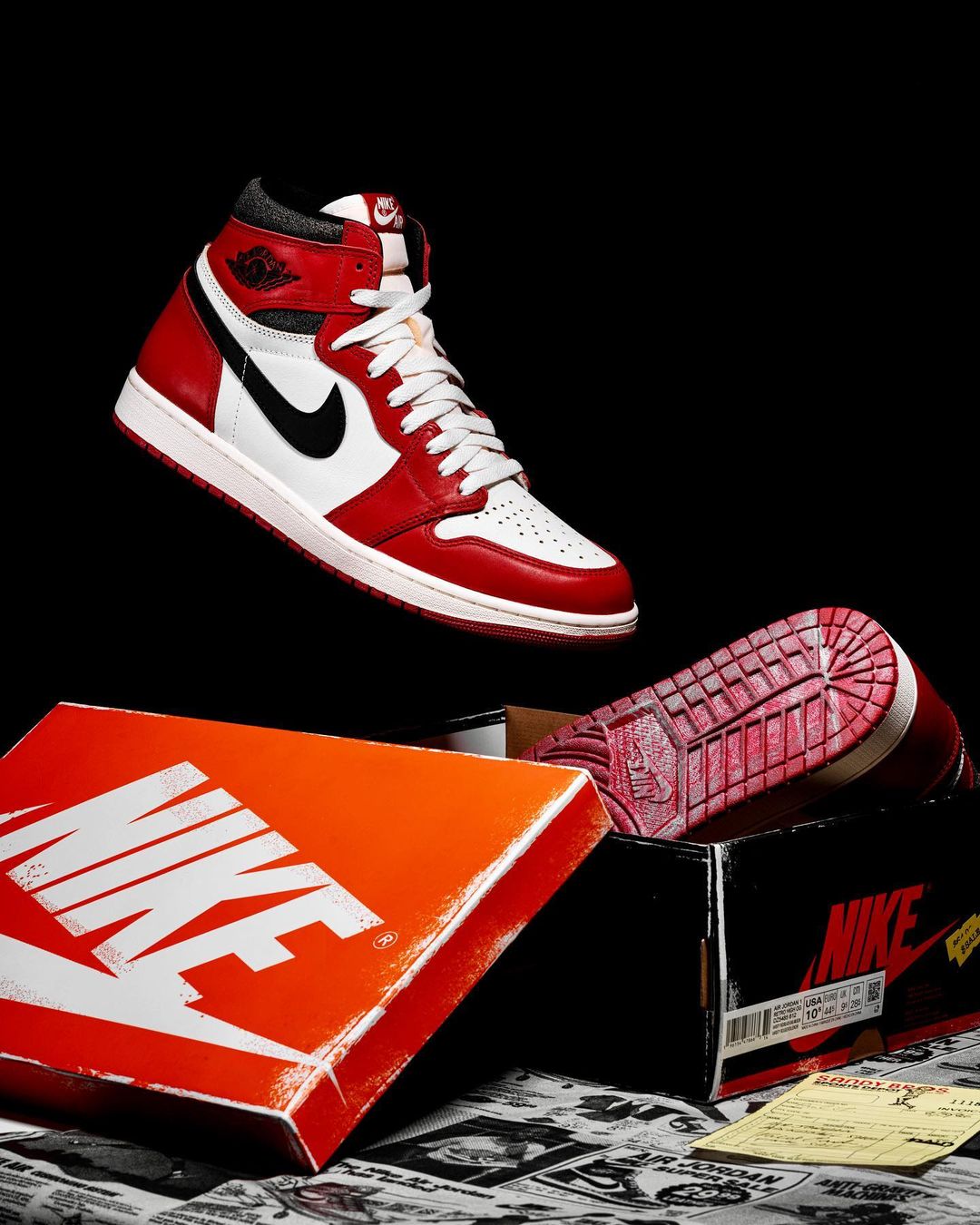 Air Jordan 1,AJ1,黑脚趾,Black Toe  「黑脚趾」AJ1 今年不会发售！取代它的是 ...