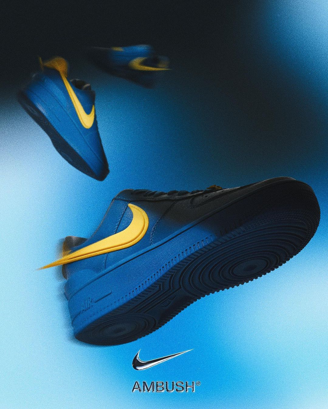 AMBUSH,Nike Air Force 1 Low,Bl   「黑白」配色！AMBUSH x Nike AF1 发售日期有消息了！