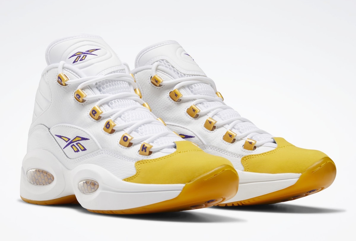 Reebok,Question Mid,Kobe PE,科比  这双科比 PE 即将发售！湖人配色很抢眼！