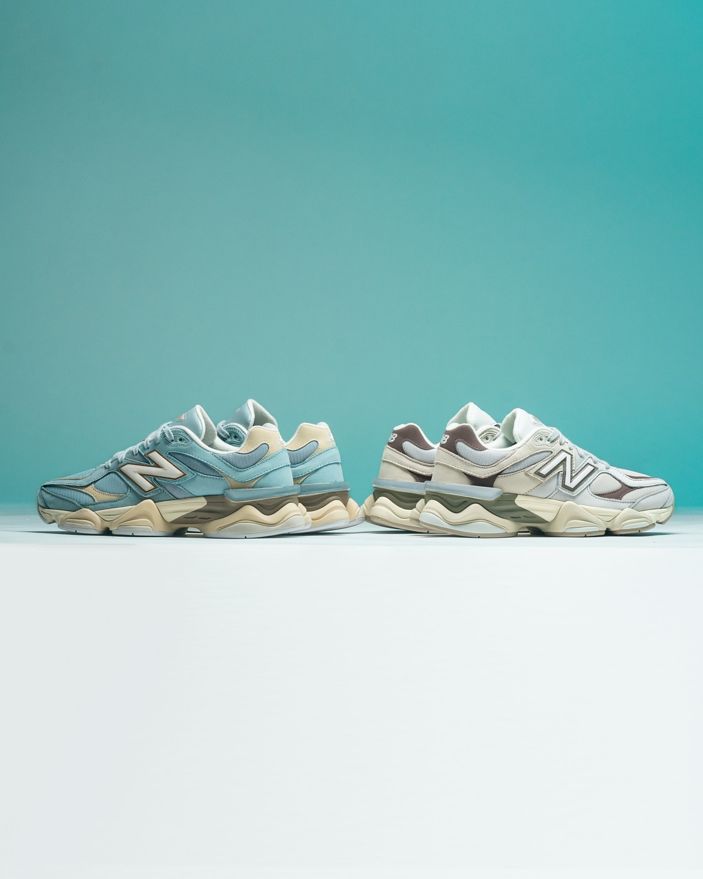 NB,New Balance,9060  新配色 9060 有点好看！这两双你怎么选？！