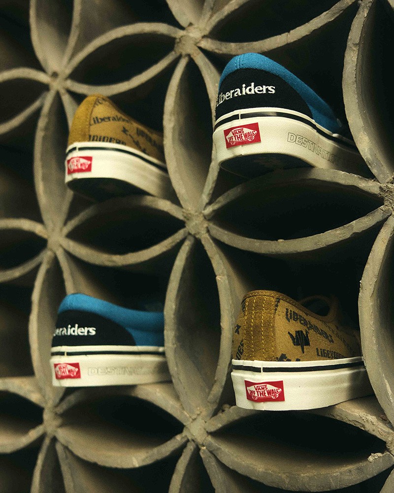 Vans,Liberaiders  马上开抢！Vans「新联名」抢先开箱 ！还有小姐姐上脚！