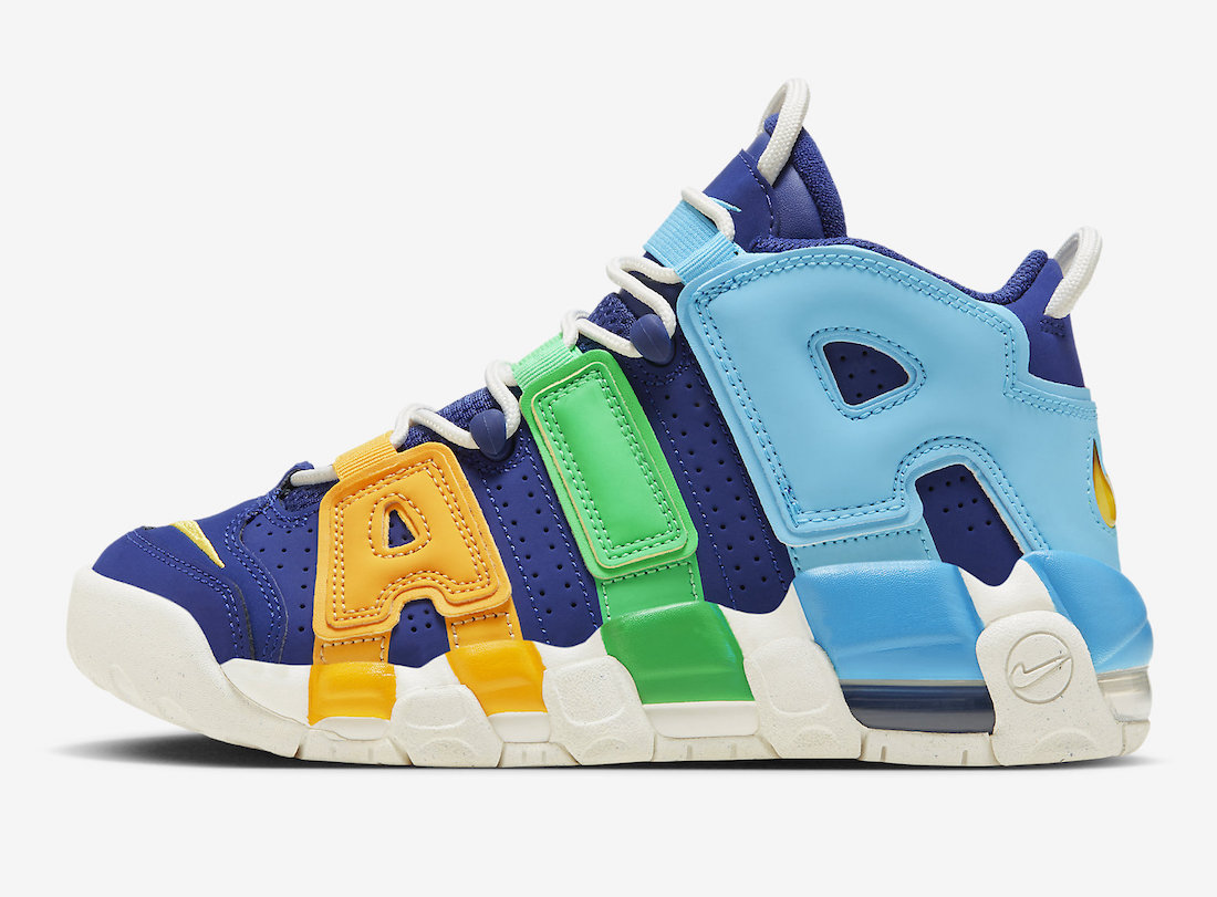 Nike,Air More Uptempo,Deep Roy  超吸睛糖果色！这双全新「大 AIR」颜值你打几分？