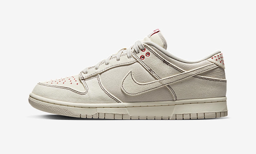 Nike,Dunk Low,Denim,DV0834-100  鞋身质感超优秀！「白丹宁」Dunk Low 官图曝光！