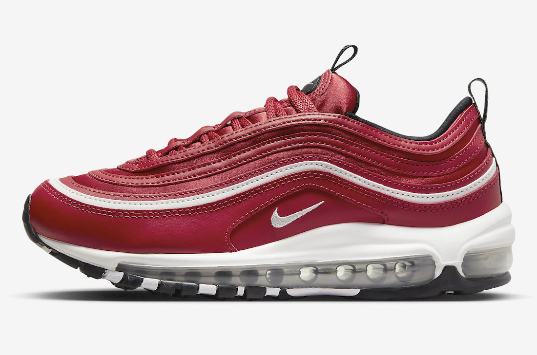Nike,air max 97,Red Satin, FJ1  「红丝绸」Air Max 97 来了！质感真不错！