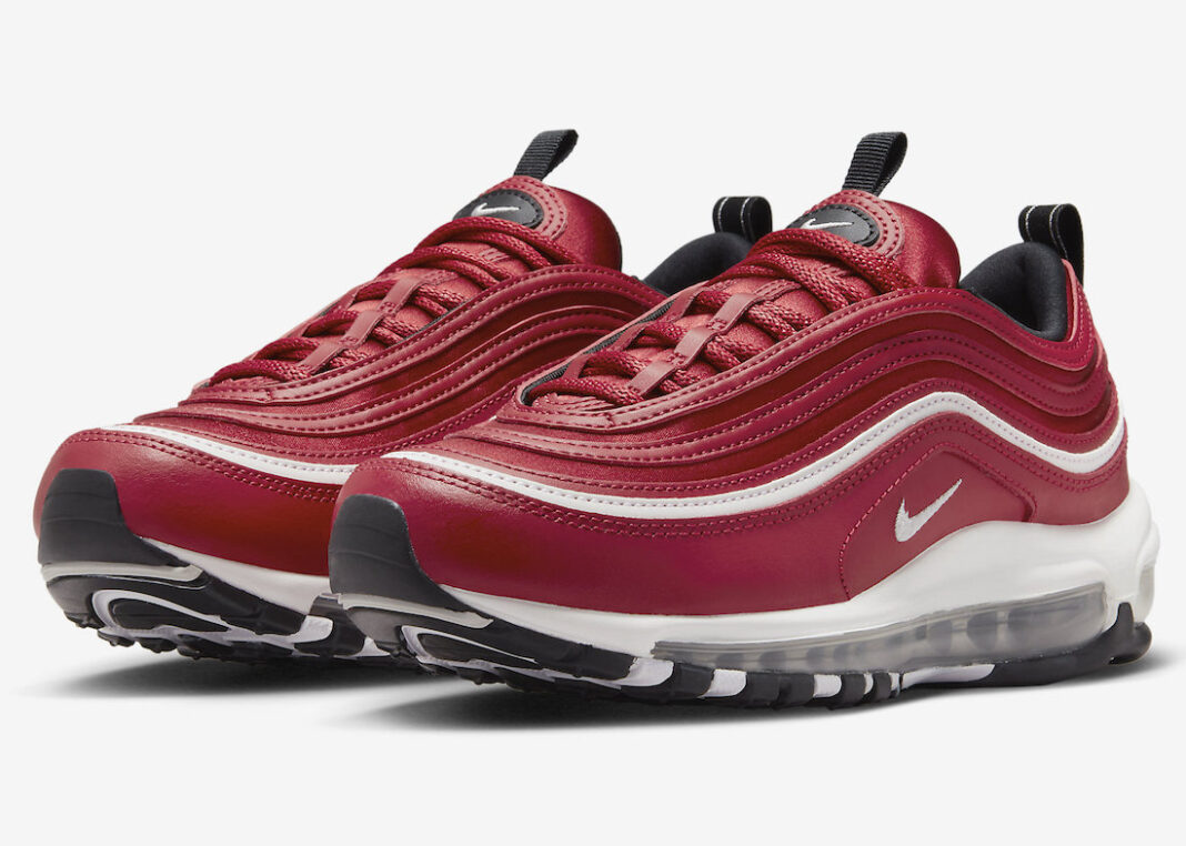 Nike,air max 97,Red Satin, FJ1  「红丝绸」Air Max 97 来了！质感真不错！