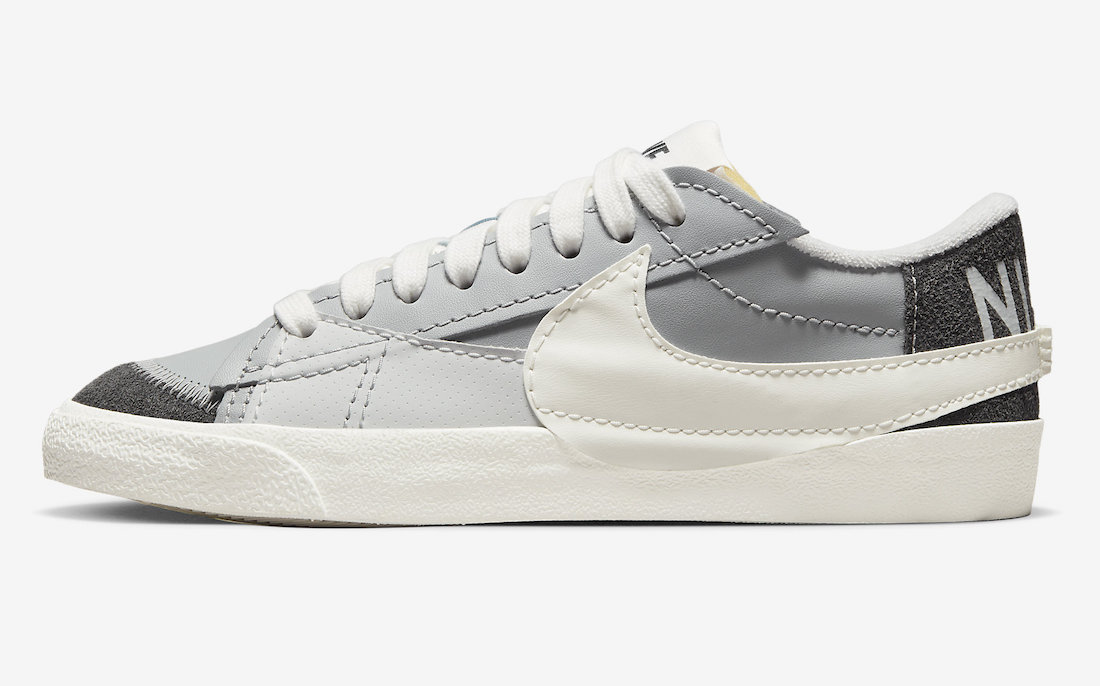 Nike,blazer,SMOKE GREY,FJ5467-  大钩子＋解构风！全新 Blazer Low 曝光！