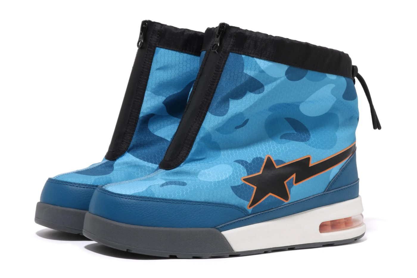 ROAD STA,ZIP,CAMO,HONEYCOMB,BA  BAPE 再整狠活儿！全新鞋型确实有点东西！