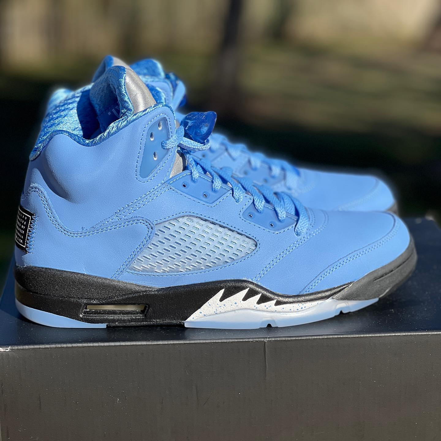 AJ,AJ5,Air Jordan 5,UNC,DV1310  上架 SNKRS！全新「北卡蓝」AJ5 颜值太高了！