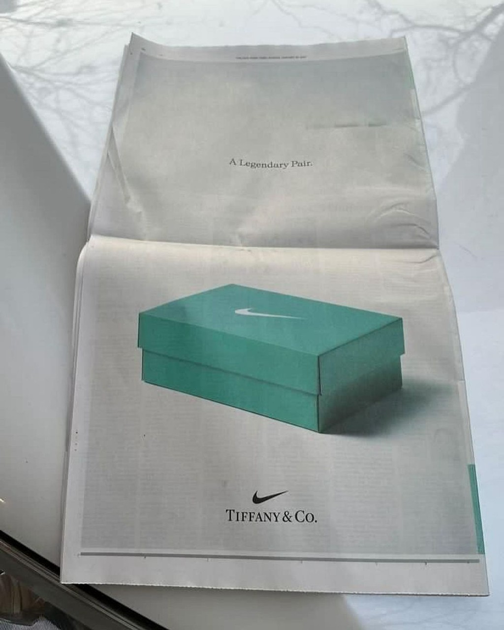 Tiffany & Co.,Nike,Air Force 1  Tiffany x Nike 发售倒计时！还请「甜瓜」整新活！