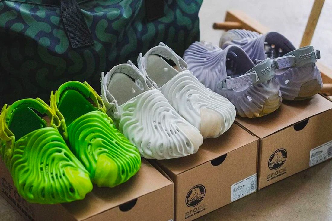 Crocs,Salehe Bembury,指纹鞋  「指纹鞋」三款配色补货！刚上架！