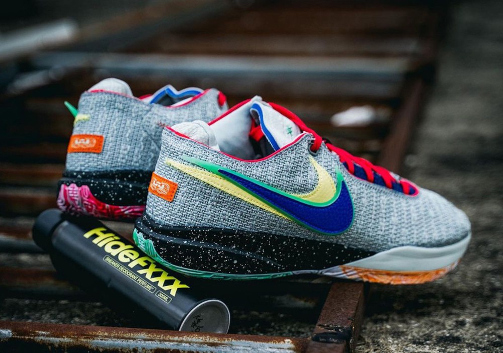 Nike,LeBron 20,Nike Lifer,DJ54  缤纷造型太醒目！全新配色 LeBron 20 实物图曝光！