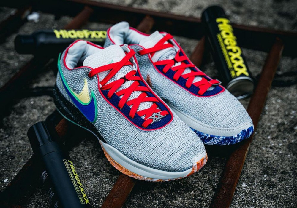 Nike,LeBron 20,Nike Lifer,DJ54  缤纷造型太醒目！全新配色 LeBron 20 实物图曝光！