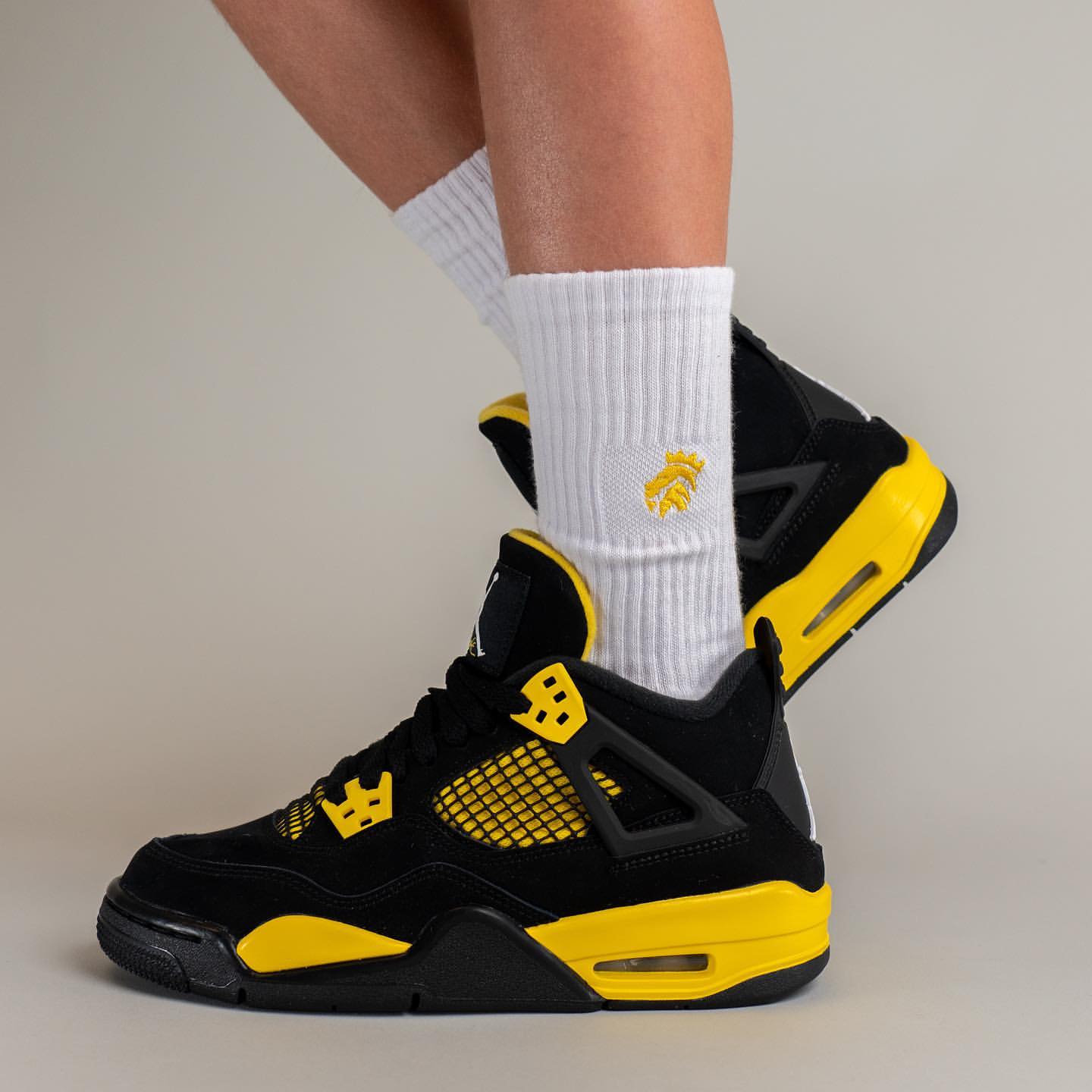 AJ4,Air Jordan 4,Thunder,DH692  全家族尺码！「雷公」AJ4 发售日期确认！