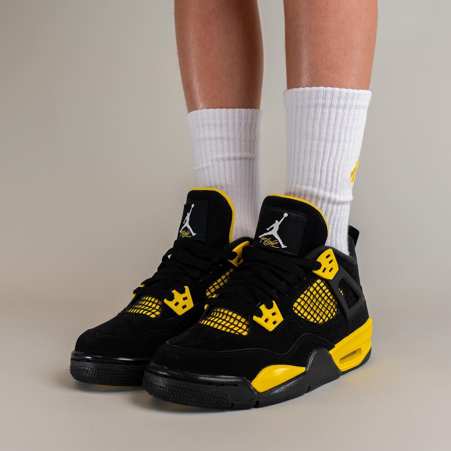 AJ4,Air Jordan 4,Thunder,DH692  全家族尺码！「雷公」AJ4 发售日期确认！