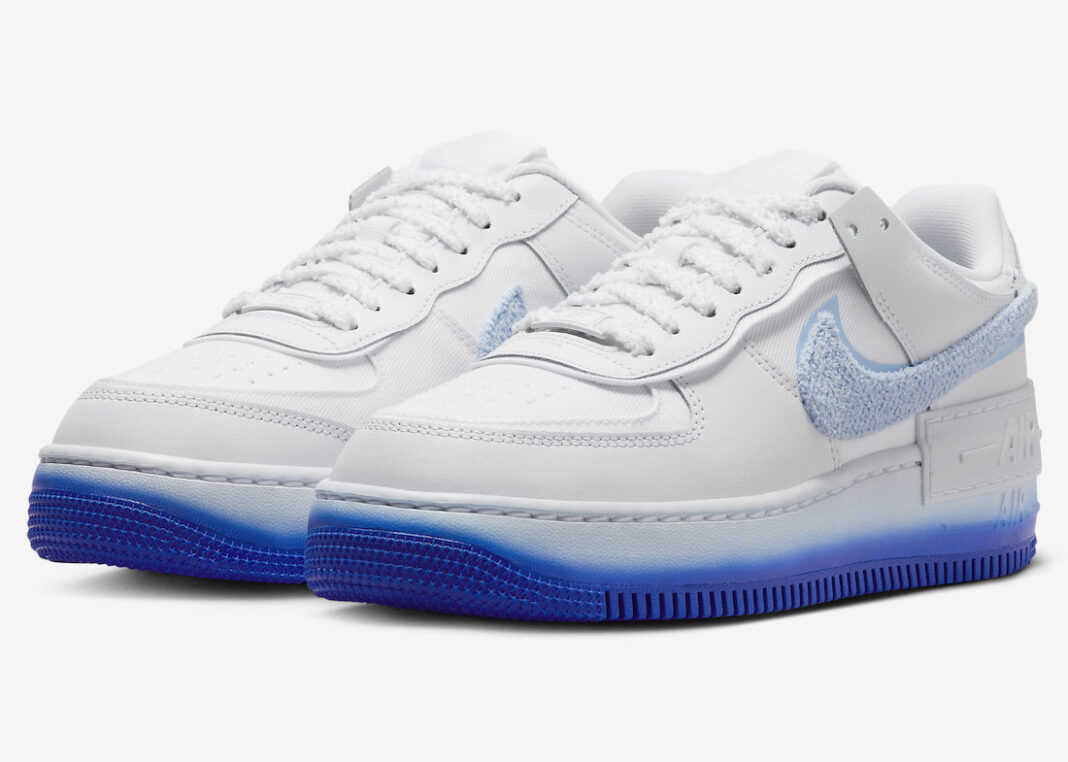 Nike,Air Force 1 Shadow,FJ4567  摇粒绒 Logo 质感绝了！新配色 AF1 又是高规格！