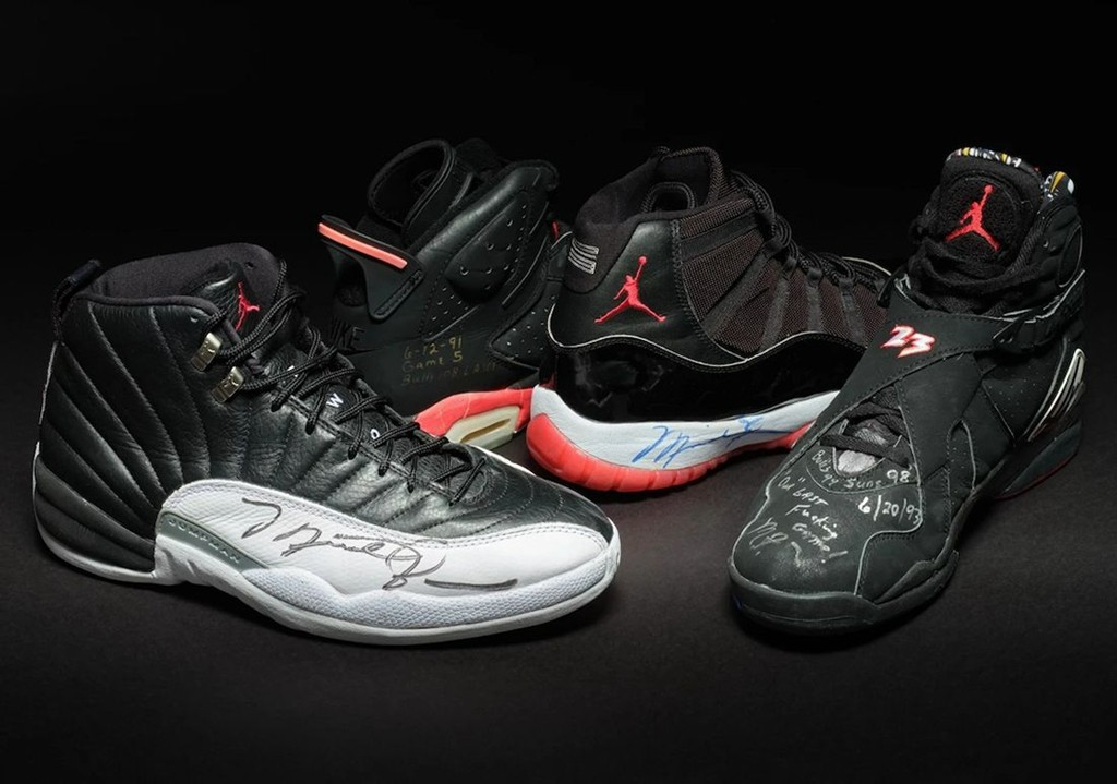 Air Jordan 6,Air Jordan 7,Air  绝世珍宝！乔丹亲穿亲签「六冠王」战靴集体亮相！