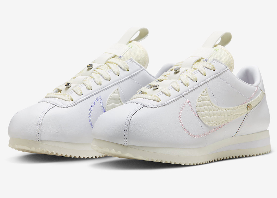 Nike,Cortez 23,FD4620-111  双钩＋DIY 魔术贴！全新 Nike Cortez 趣味十足！
