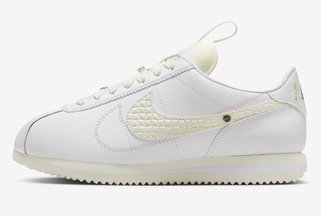Nike,Cortez 23,FD4620-111  双钩＋DIY 魔术贴！全新 Nike Cortez 趣味十足！