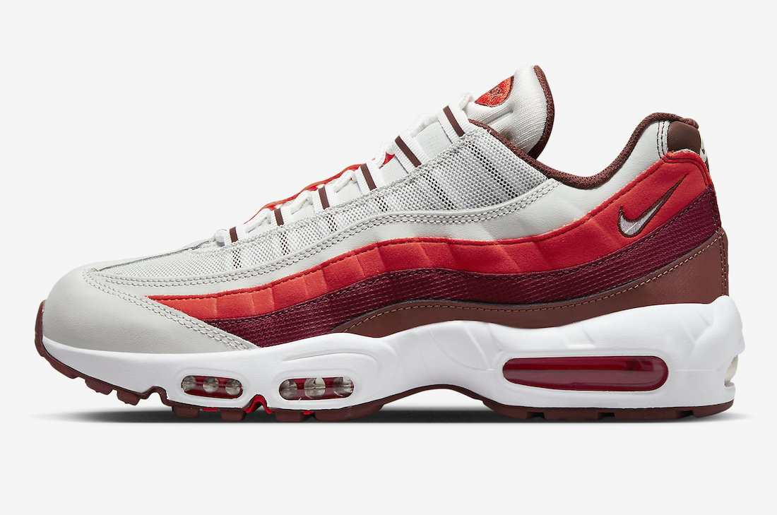 Nike,Air Max 95,DM0011-005  经典「白红」造型！全新配色 Air Max 95 官图曝光！