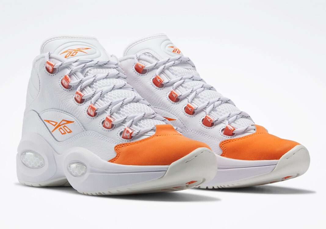 Reebok,Question Mid,Orange Toe  艾弗森战靴迎来复刻！还是极为少见的橙脚趾！