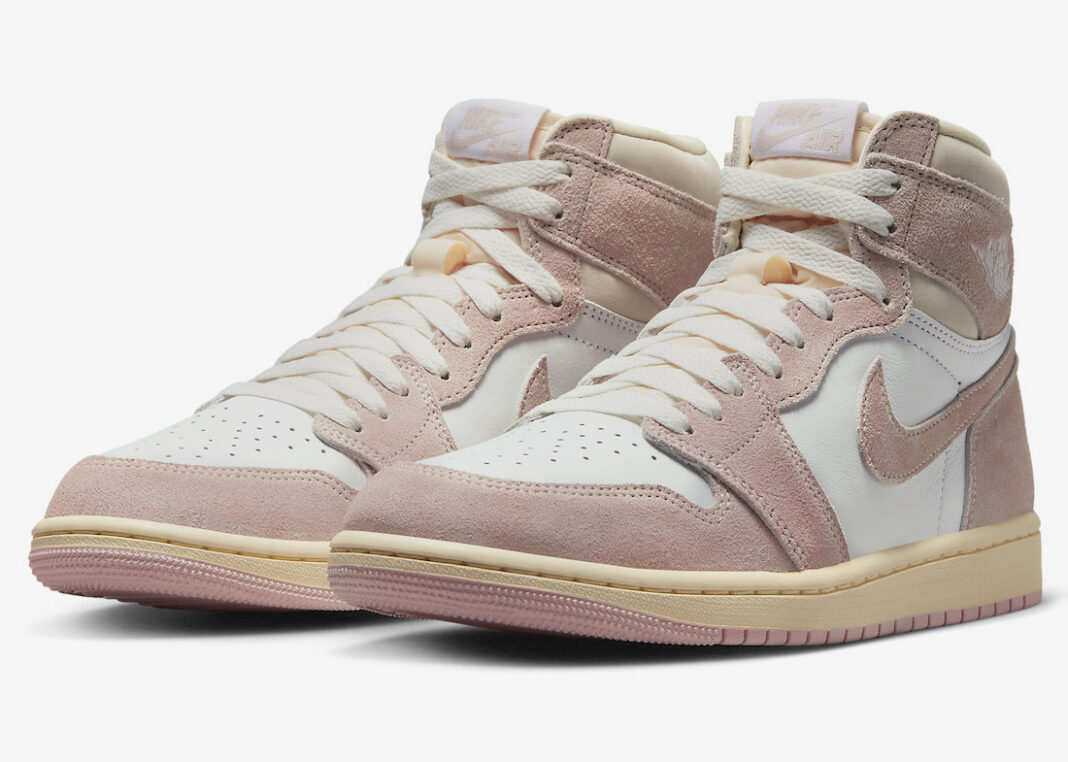 Air Jordan 1 High,Washed Pink,  同系配色加价 1k！「水洗粉」AJ1 即将发售！