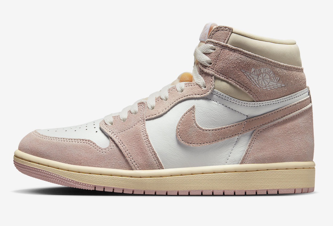 Air Jordan 1 High,Washed Pink,  同系配色加价 1k！「水洗粉」AJ1 即将发售！