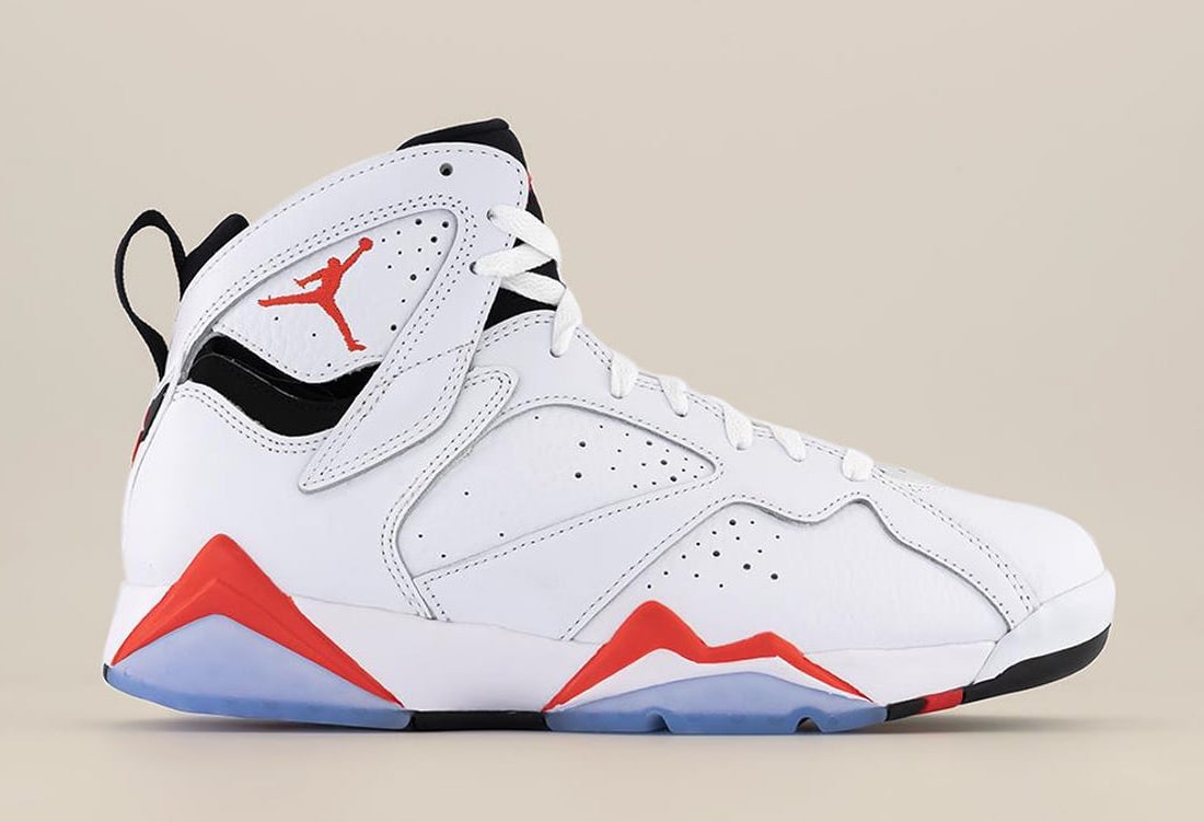 Air Jordan 7,White Infrared,CU  近十年后再度回归！「红外线」AJ7 发售日期定了！