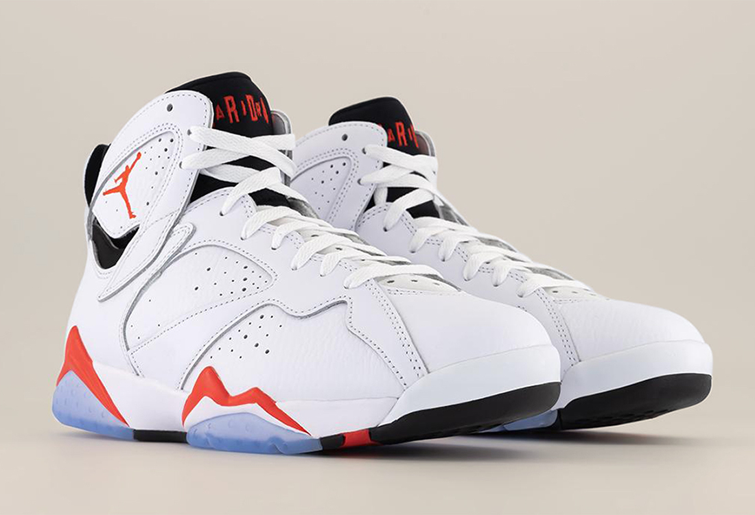 Air Jordan 7,White Infrared,CU  近十年后再度回归！「红外线」AJ7 发售日期定了！