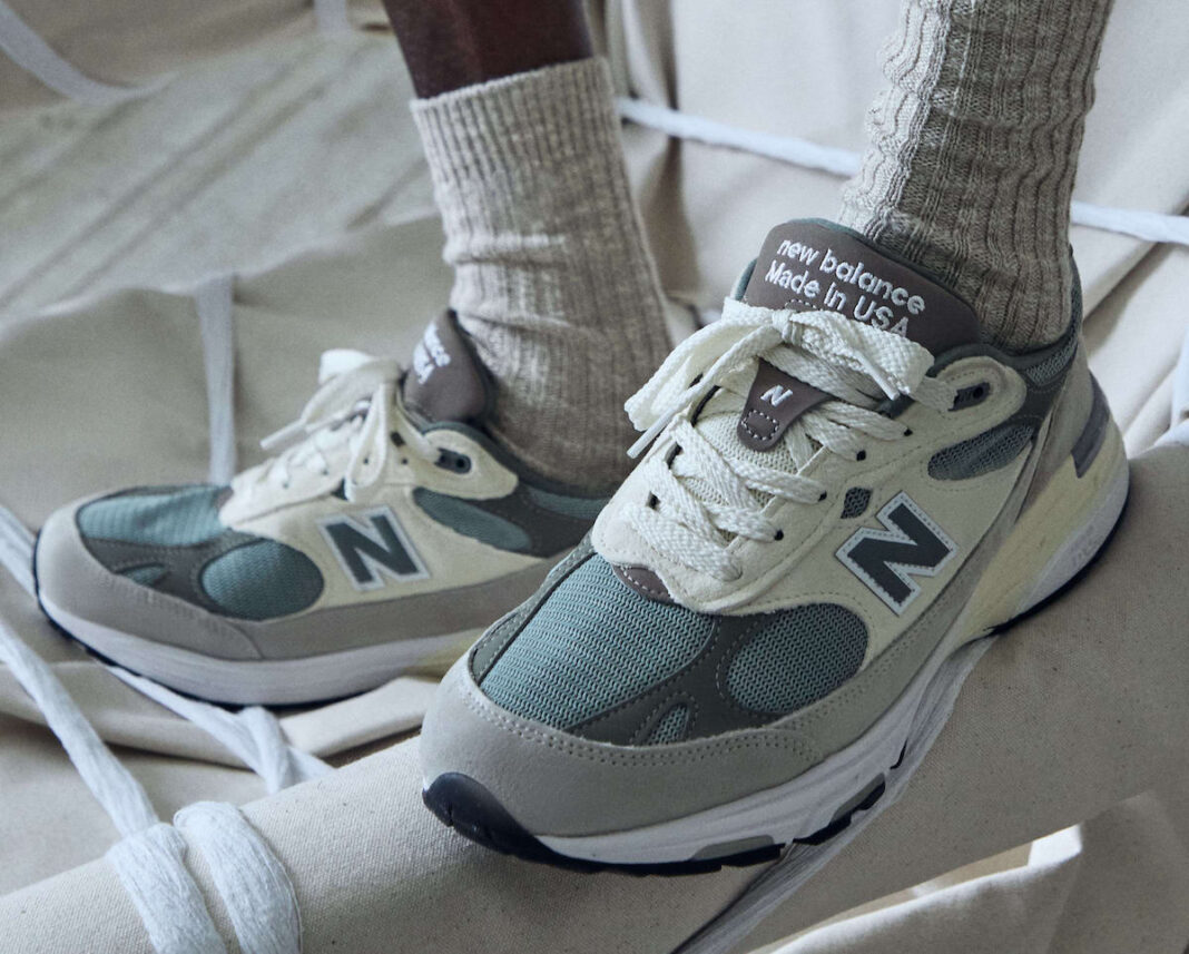 KITH,New Balance 993,Spring 10  发售倒计时！KITH 最新联名鞋太有质感了！