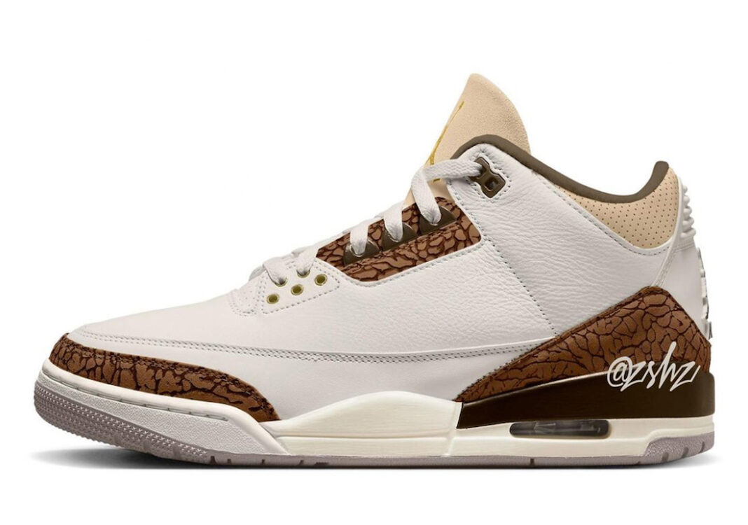 Air Jordan 3,Palomino,CT8532-1  全新 Air Jordan 3 曝光！发售日期定了！