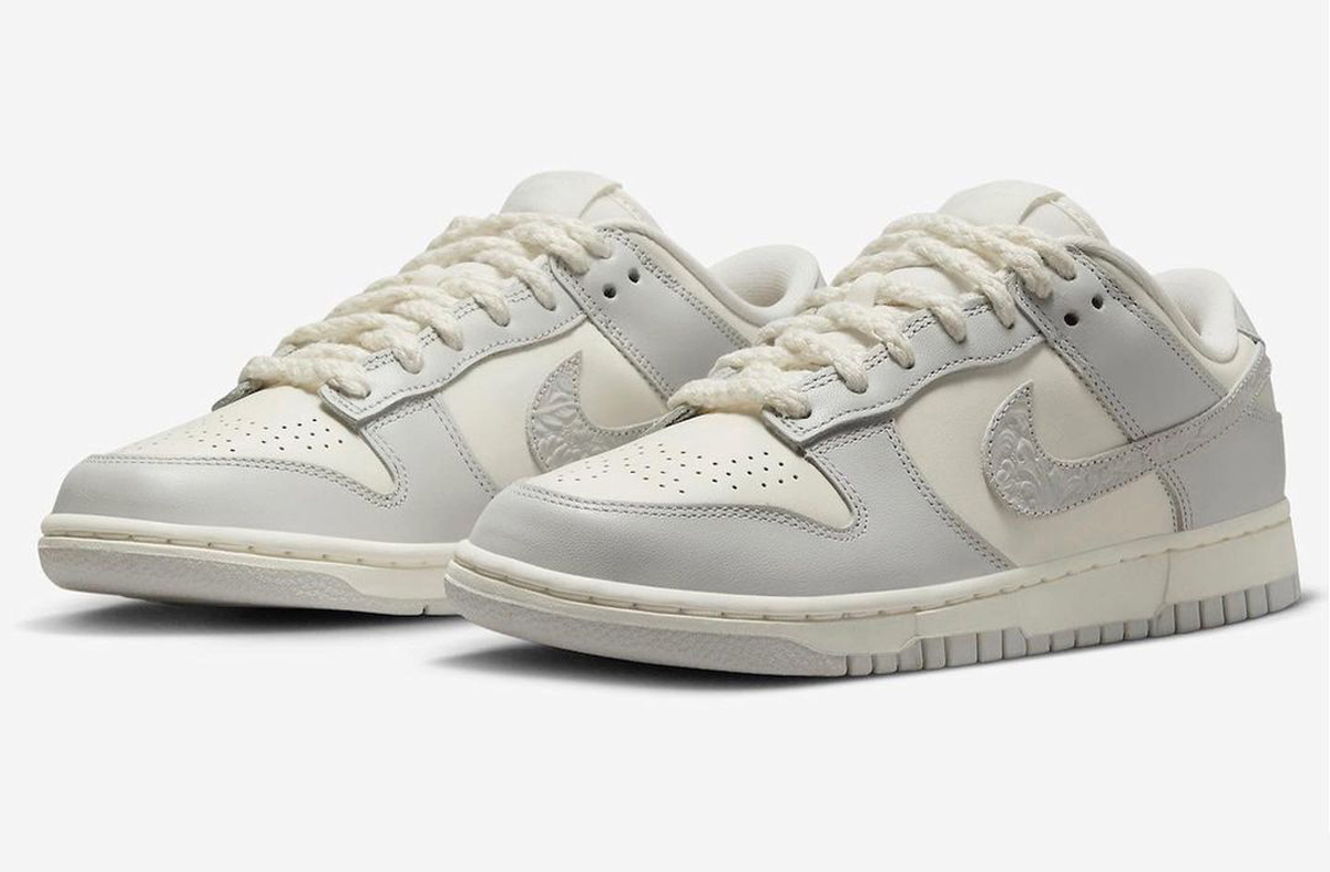 Nikem,Dunk Low,Needlework  球鞋带耳钉！？全新配色 Dunk Low 细节多到数不清！